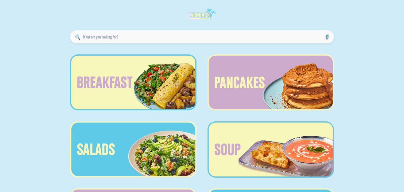restaurant menu